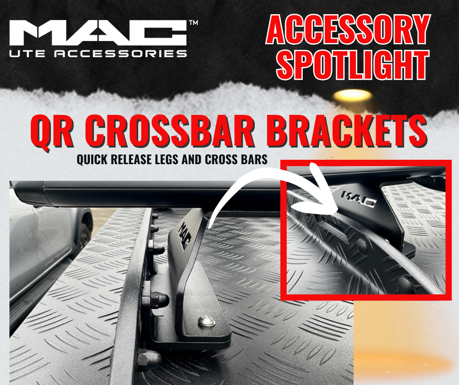 MAC300 Quick release crossbar adapter brackets